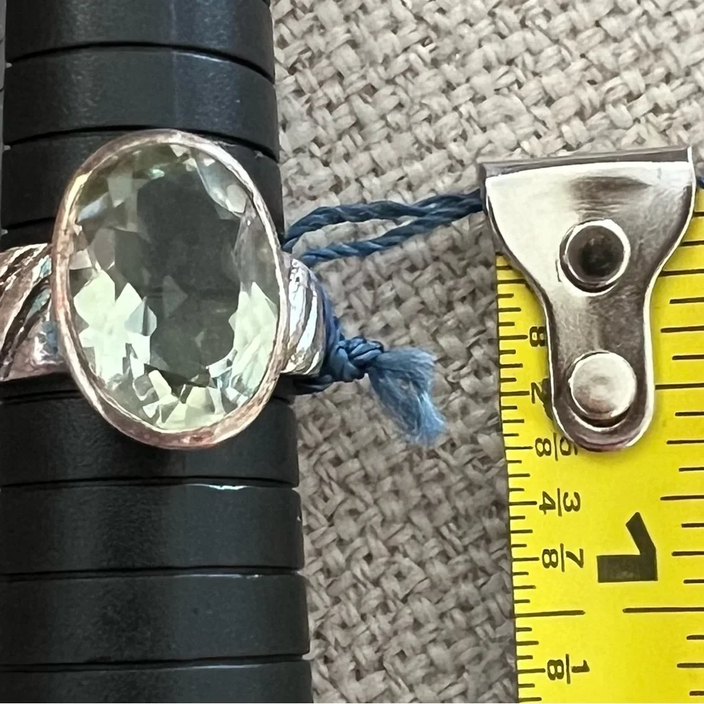 NWT Citrine & Sterling Ring